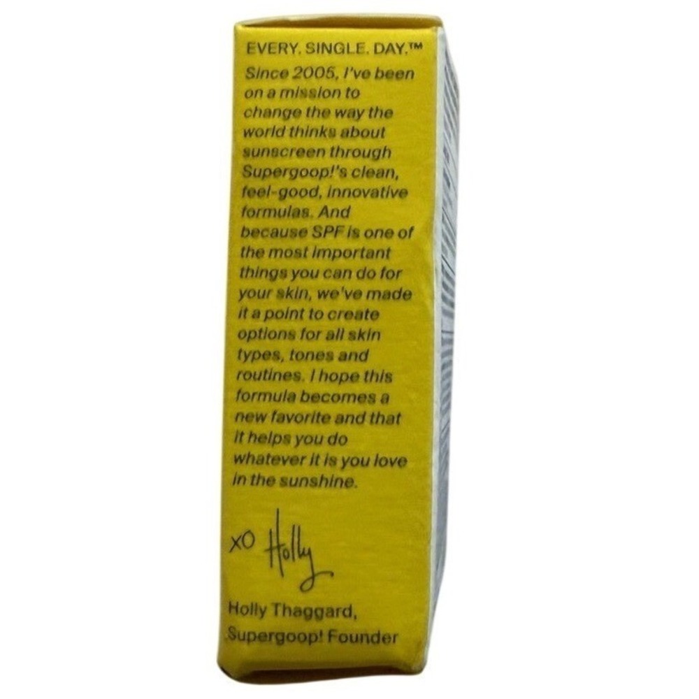 BNIB Supergoop Protec(tint) Daily Skin Tint SPF 50 - # 1ON 35ml exp 10/26 - Picture 4 of 8